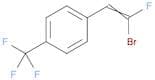 Benzene, 1-(2-bromo-2-fluoroethenyl)-4-(trifluoromethyl)-