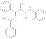 Urea, N'-(2-fluorophenyl)-N-methyl-N-[phenyl[(1-phenylethyl)thio]methyl]-