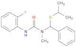 Urea, N'-(2-fluorophenyl)-N-methyl-N-[[(1-methylethyl)thio]phenylmethyl]-