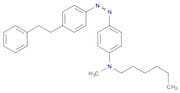 Benzenamine, N-hexyl-N-methyl-4-[[4-(2-phenylethyl)phenyl]azo]-