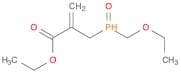2-Propenoic acid, 2-[(ethoxymethylphosphinyl)methyl]-, ethyl ester