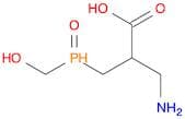 Propanoic acid, 3-amino-2-[(hydroxymethylphosphinyl)methyl]-