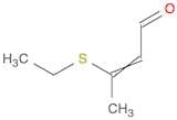2-Butenal, 3-(ethylthio)-