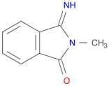 1H-Isoindol-1-one, 2,3-dihydro-3-imino-2-methyl-, (Z)-