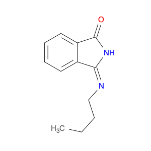 1H-Isoindol-1-one, 3-(butylimino)-2,3-dihydro-, (E)-
