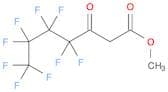 Heptanoic acid, 4,4,5,5,6,6,7,7,7-nonafluoro-3-oxo-, methyl ester