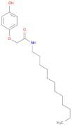 Acetamide, N-dodecyl-2-(4-hydroxyphenoxy)-