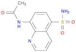 Acetamide, N-[5-(aminosulfonyl)-8-quinolinyl]-