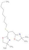 Oxazole, 2,2'-[1-(octylthio)-1,2-ethanediyl]bis[4,5-dihydro-4,4-dimethyl-