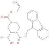1-{[(9H-fluoren-9-yl)methoxy]carbonyl}-4-[(prop-2-en-1-yloxy)carbonyl]piperazine-2-carboxylic acid