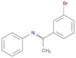 Benzenamine, N-[1-(3-bromophenyl)ethylidene]-