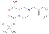 (S)-4-benzyl-1-(tert-butoxycarbonyl)piperazine-2-carboxylic acid