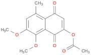 1,4-Naphthalenedione, 2-(acetyloxy)-7,8-dimethoxy-5-methyl-