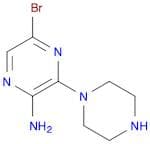 2-Amino-5-bromo-3-piperazin-1-ylpyrazine