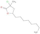 2(3H)-Furanone, 3-chlorodihydro-3-methyl-5-octyl-