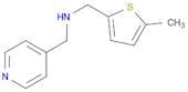 1-(5-Methylthiophen-2-yl)-N-(pyridin-4-ylmethyl)methanamine