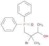 2-Butanol, 3-bromo-4-(diphenylphosphinyl)-3-methyl-