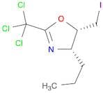 Oxazole, 4,5-dihydro-5-(iodomethyl)-4-propyl-2-(trichloromethyl)-, cis-