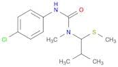 Urea, N'-(4-chlorophenyl)-N-methyl-N-[2-methyl-1-(methylthio)propyl]-