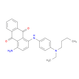 1-Amino-4-((4-(butyl(ethyl)amino)phenyl)amino)anthracene-9,10-dione