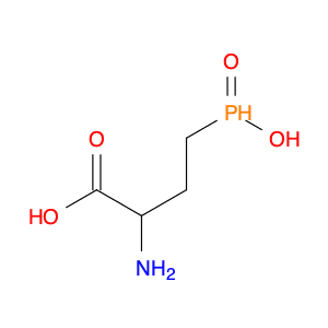 Butanoic acid, 2-amino-4-(hydroxyphosphinyl)-