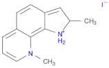 1H-Pyrrolo[3,2-h]quinolinium, 2,9-dimethyl-, iodide