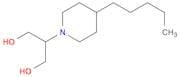 1,3-Propanediol, 2-(4-pentyl-1-piperidinyl)-