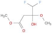 Butanoic acid, 4,4-difluoro-3-hydroxy-3-methoxy-, methyl ester