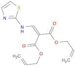 Propanedioic acid, [(2-thiazolylamino)methylene]-, di-2-propenyl ester