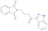 1H-Isoindole-1,3(2H)-dione, 2-[4-(1H-indazol-3-yl)-4-oxobutyl]-