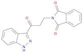 1H-Isoindole-1,3(2H)-dione, 2-[3-(1H-indazol-3-yl)-3-oxopropyl]-