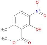 Benzoic acid, 2-hydroxy-6-methyl-3-nitro-, methyl ester