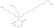 Pentadecanoic acid, 3-butyl-2-cyano-3-hexyl-, ethyl ester