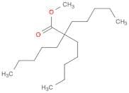 Heptanoic acid, 2,2-dipentyl-, methyl ester