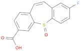 8-Fluorodibenzo(b,f)thiepin-3-carboxylic acid-5-oxide