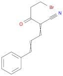 2,4-Pentadienenitrile, 2-(3-bromo-1-oxopropyl)-5-phenyl-