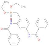 Phosphonic acid, [[2,4-bis(benzoylamino)phenyl]methyl]-, diethyl ester