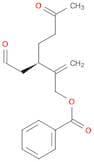 Heptanal, 3-[1-[(benzoyloxy)methyl]ethenyl]-6-oxo-, (R)-