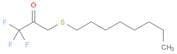 2-Propanone,1,1,1-trifluoro-3-(octylthio)-