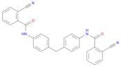 Benzamide, N,N'-(methylenedi-4,1-phenylene)bis[2-cyano-