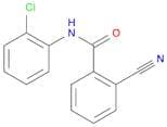 Benzamide, N-(2-chlorophenyl)-2-cyano-