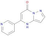 Pyrazolo[1,5-a]pyrimidin-7(4H)-one, 5-(3-pyridinyl)-