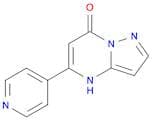 Pyrazolo[1,5-a]pyrimidin-7(4H)-one, 5-(4-pyridinyl)-