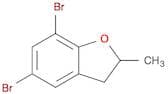 Benzofuran, 5,7-dibromo-2,3-dihydro-2-methyl-