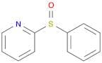 Pyridine,2-(phenylsulfinyl)-