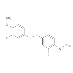 Disulfide, bis(3-fluoro-4-methoxyphenyl)