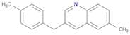 Quinoline, 6-methyl-3-[(4-methylphenyl)methyl]-