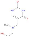 2,4(1H,3H)-Pyrimidinedione, 5-[[(2-hydroxyethyl)methylamino]methyl]-