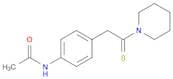 Acetamide, N-[4-[2-(1-piperidinyl)-2-thioxoethyl]phenyl]-