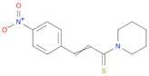 Piperidine, 1-[3-(4-nitrophenyl)-1-thioxo-2-propenyl]-